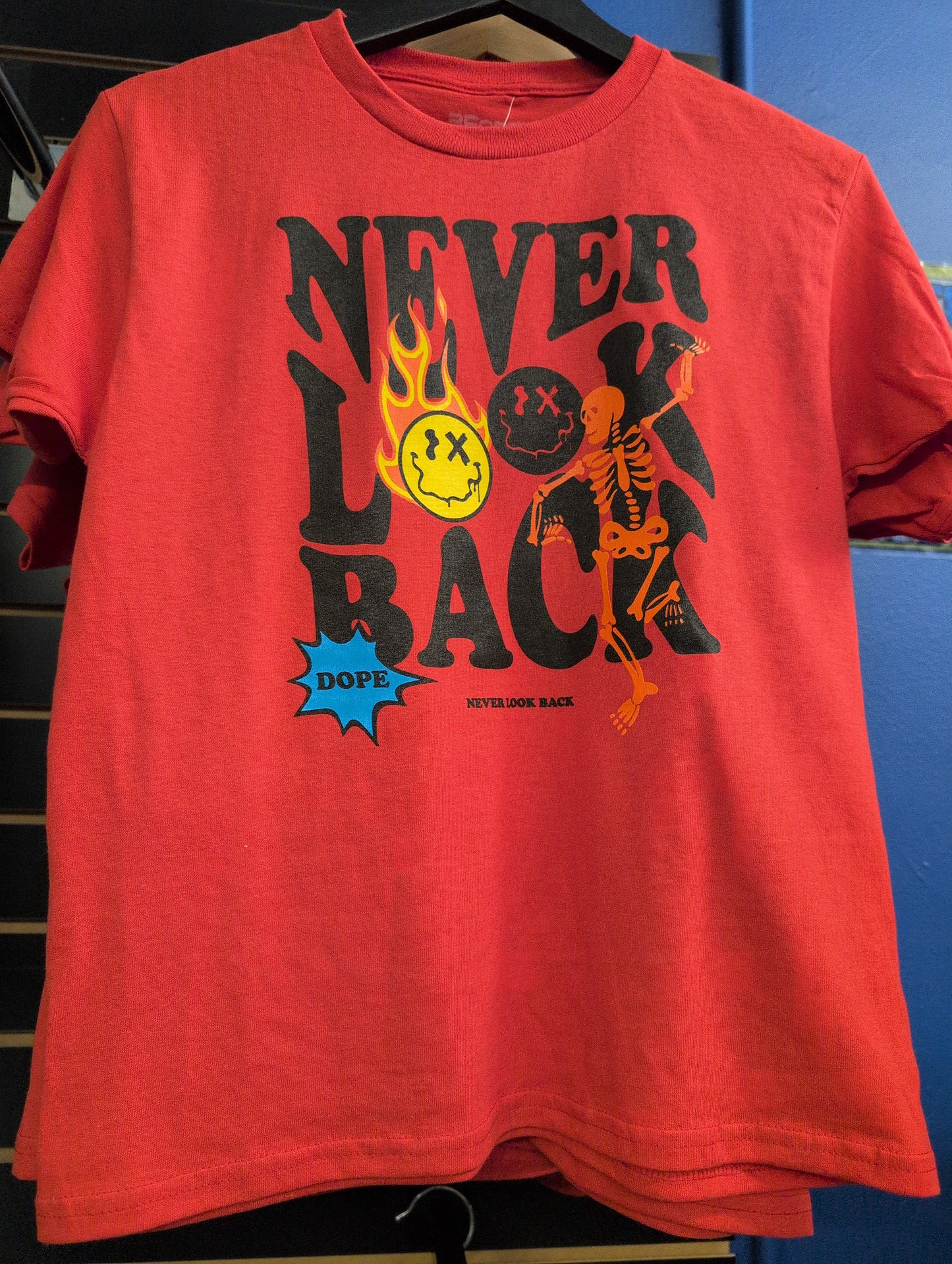 Never look Back Kids Tee