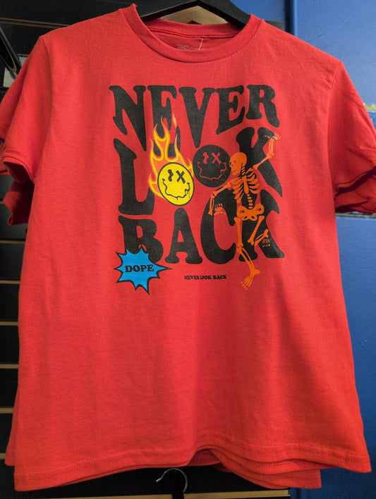 Never look Back Kids Tee